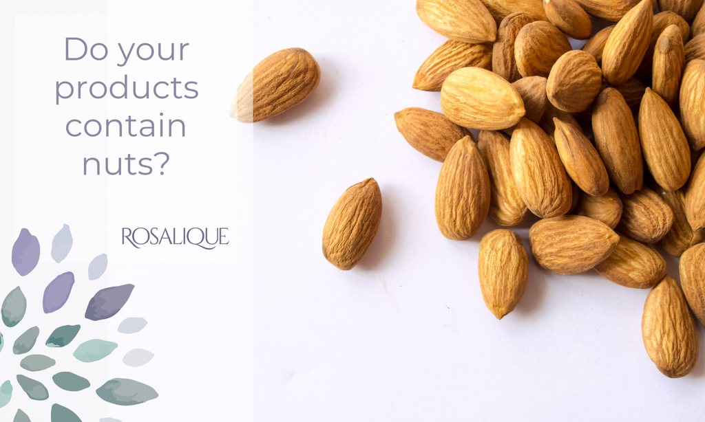 Do your products contain nuts?